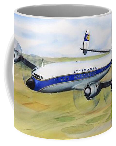 Connie Coffee Mug featuring the painting Glory Days by Joseph Burger