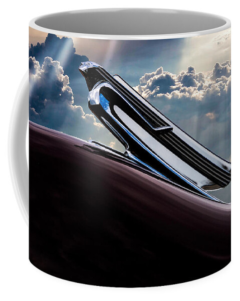 Hood Ornament Coffee Mug featuring the photograph Goddess by Carrie Hannigan