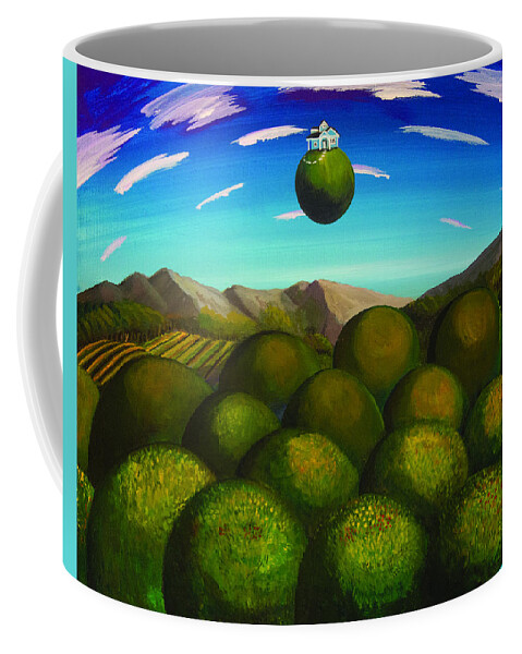 Hills Coffee Mug featuring the painting Going Up North by Mindy Huntress