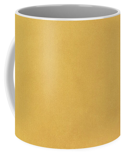 Minimalist Coffee Mug featuring the painting Gold Dust by Tamara Nelson