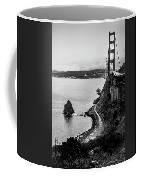  Coffee Mug featuring the photograph Goldengate Bridge by Dr Janine Williams