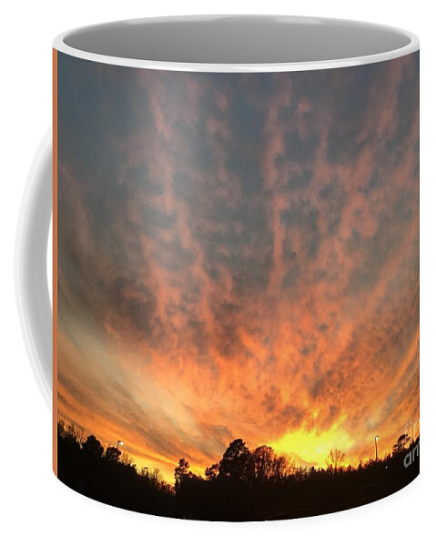 Sunset Coffee Mug featuring the photograph Good Evening Sunset by Catherine Wilson