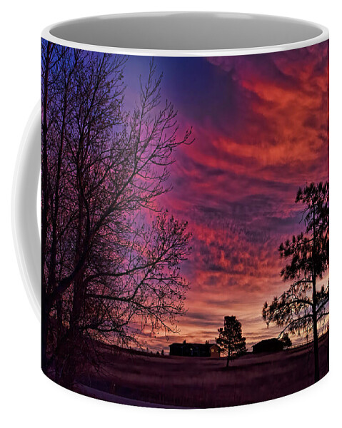 Sky Coffee Mug featuring the photograph Good Morning Jack and Diane by Alana Thrower