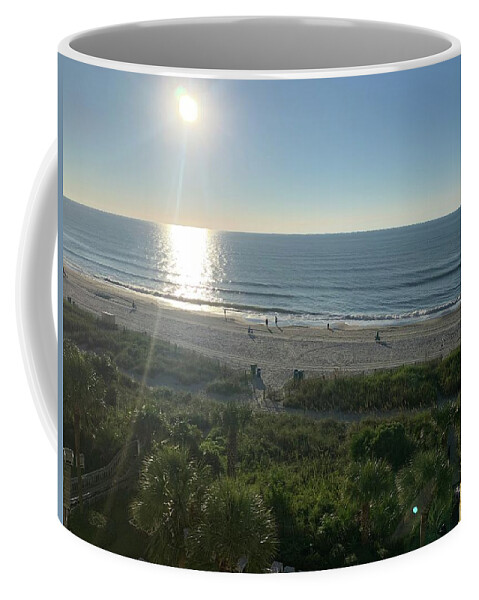 Photography Coffee Mug featuring the photograph Good Morning Myrtle Beach by Lisa White
