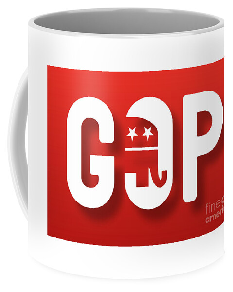 Gop Poster Coffee Mug featuring the photograph GOP by Action