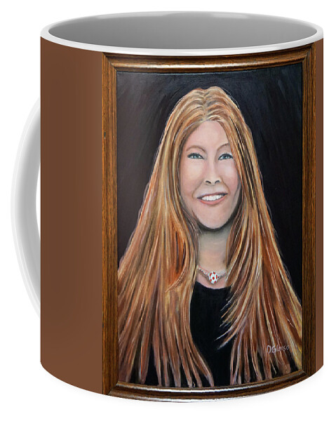 Grace Coffee Mug featuring the painting Grace by Dean Glorso