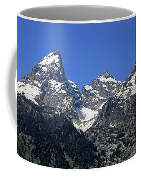 Glacier Coffee Mug featuring the photograph Grand Teton Glacier - Grand Teton National Park by Richard Krebs