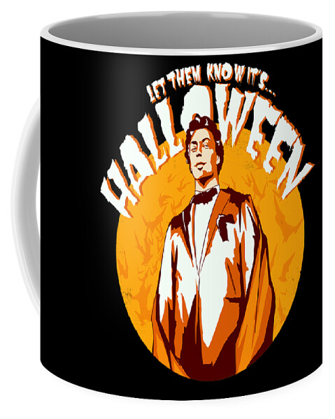 Witch Coffee Mug featuring the drawing Grand Wizard by Ludwig Van Bacon