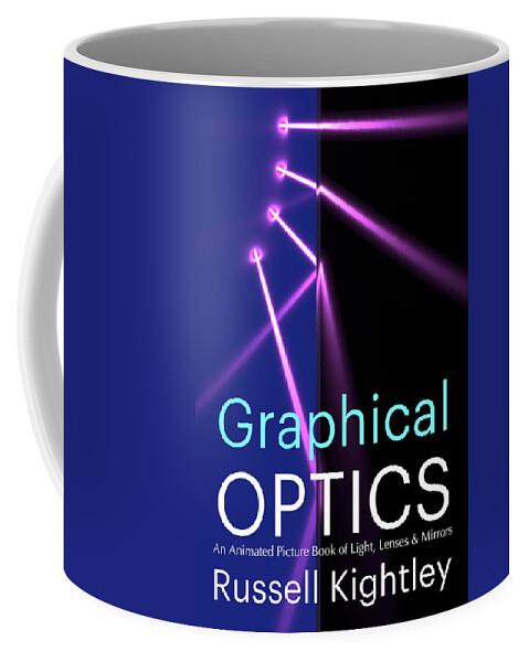 Reflection Coffee Mug featuring the digital art GRAPHICAL OPTICS Cover by Russell Kightley