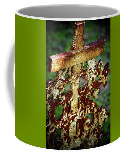 Abstract Coffee Mug featuring the photograph Graveyard Rustic Beauty by Michelle Liebenberg