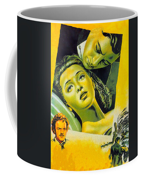 Green Coffee Mug featuring the painting ''Green Dolphin Street'', 1947, movie poster painting by Silvano Campeggi by Movie World Posters