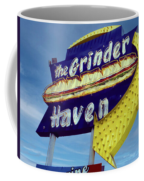 Sandwiches Coffee Mug featuring the photograph Grinder Haven by Matthew Bamberg