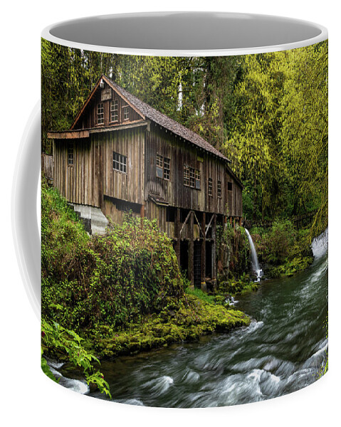 Mill Coffee Mug featuring the photograph Grist Mill by Chuck Rasco Photography