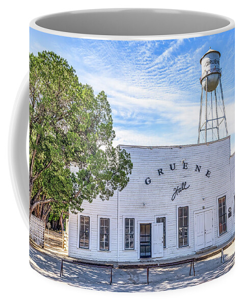 Texas Coffee Mug featuring the photograph Gruene Dance Hall by Bee Creek Photography - Tod and Cynthia