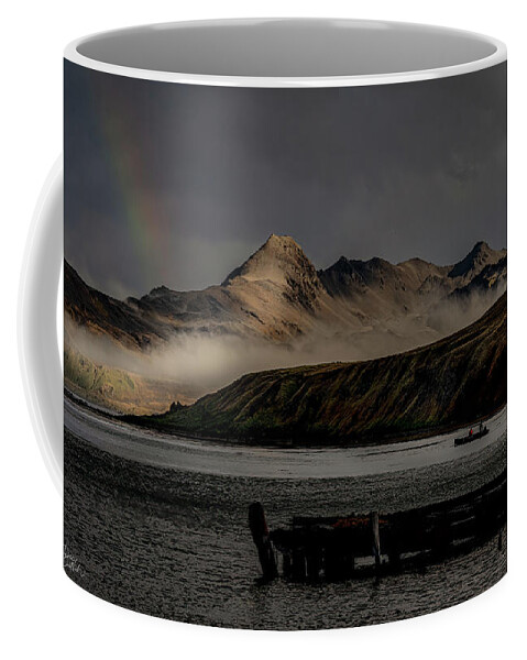  Coffee Mug featuring the photograph Grytviken, South Georgia by Darcy Dietrich