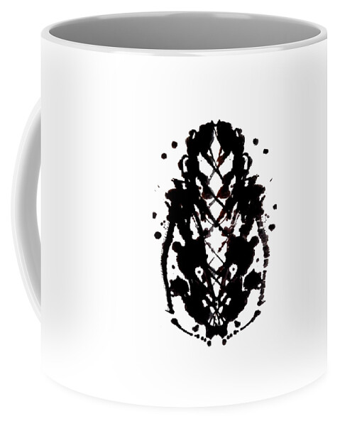 Statement Coffee Mug featuring the painting Guardian Ghoul by Stephenie Zagorski