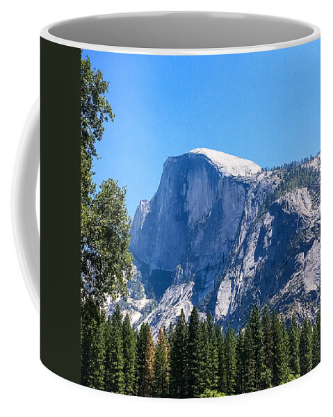 Yosemite Coffee Mug featuring the photograph Half Dome by Grey Coopre
