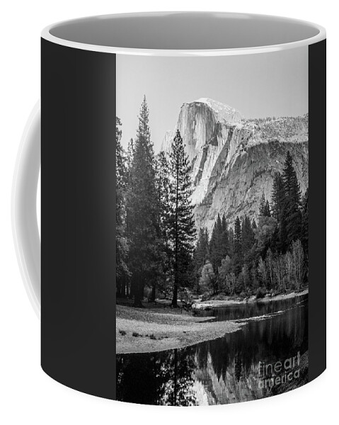 Yosemite Coffee Mug featuring the photograph Half dome by Paul Quinn