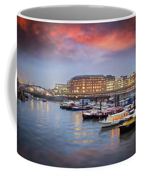 Hamburg Coffee Mug featuring the photograph Hamburg Germany Speicherstadt HafenCity by Carol Japp