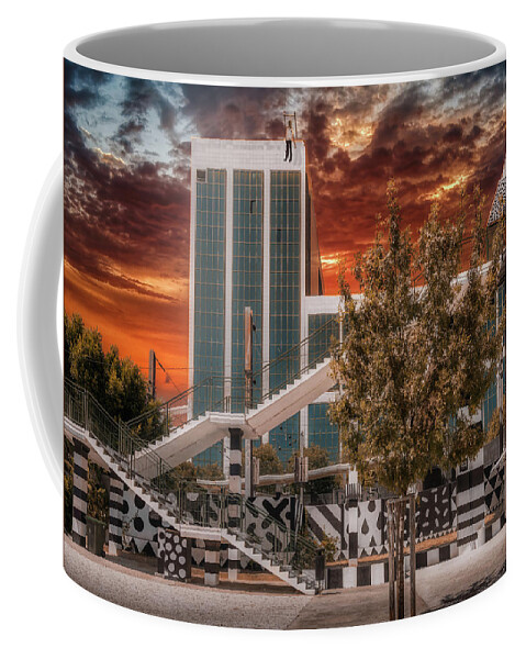 Popart Coffee Mug featuring the photograph Hang him higher by Micah Offman