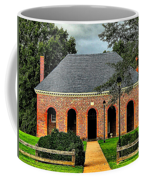  Coffee Mug featuring the photograph Hanover Courthouse by Stephen Dorton