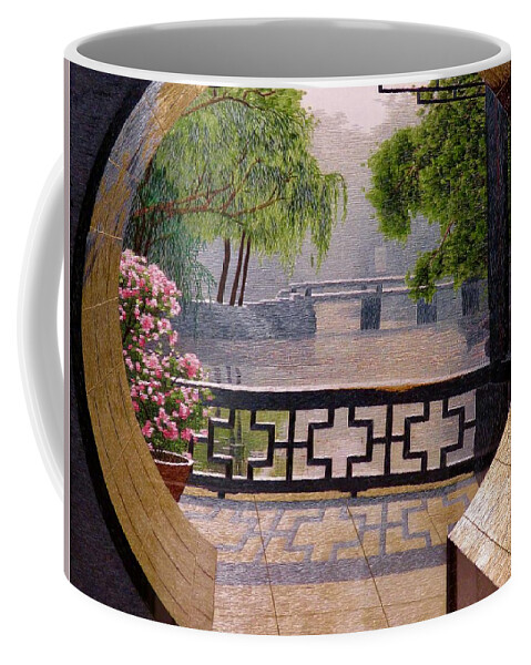 Happy Family Arch Coffee Mug featuring the photograph Happy Family II by Kerry Obrist