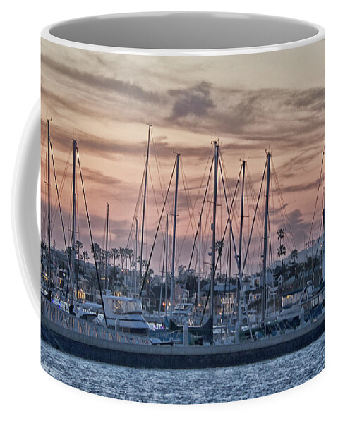Boats Coffee Mug featuring the photograph Harbor Life by Tom Kelly