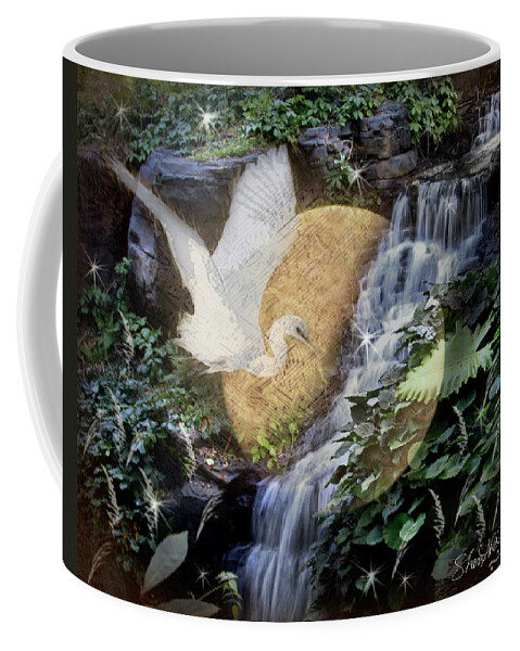 Bird Coffee Mug featuring the photograph Harmony in Nature by Shara Abel