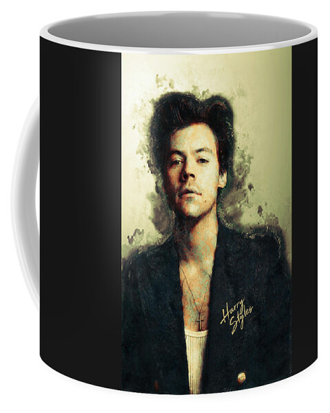 Harry Styles - Vintage, Victorian Style Painting 01 Coffee Mug by