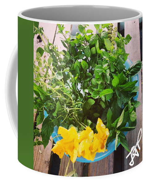 Food Coffee Mug featuring the photograph Heal With Food by Esoteric Gardens KN