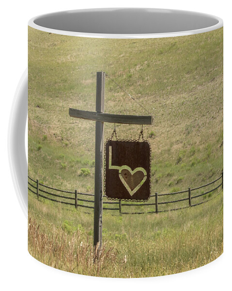Heart Coffee Mug featuring the photograph Heart Sign by Dorothy Cunningham