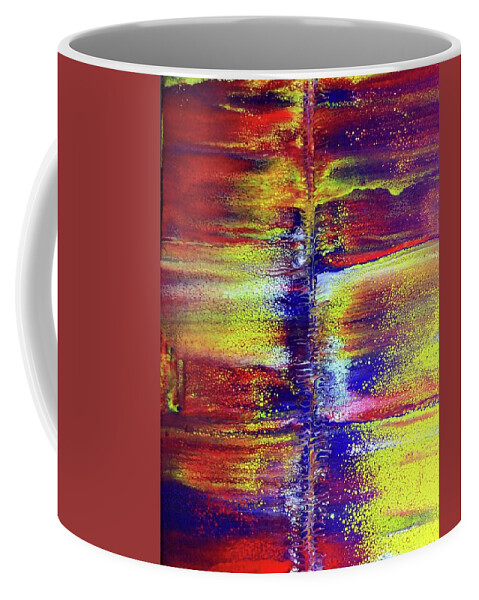 Heatwave Coffee Mug featuring the painting Heatwave by Anna Adams