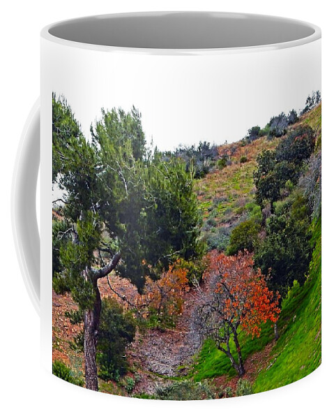 Trees Coffee Mug featuring the photograph Heavenly Hill by Andrew Lawrence