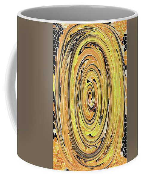 Heavy Roller And Tamper Abstract 2312ps5de Coffee Mug featuring the digital art Heavy Roller And Tamper Abstract 2312ps5de by Tom Janca