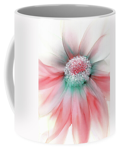Flower Coffee Mug featuring the painting Hello In There by Kimberly Deene Langlois