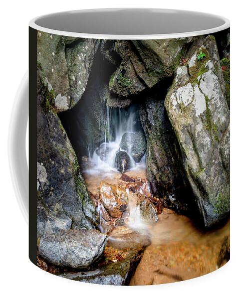 Waterfall Coffee Mug featuring the photograph Hidden Falls of White Oak Canyon by William Dickman