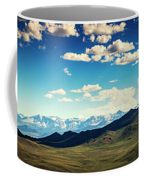 Landscape Coffee Mug featuring the photograph High Desert Valley by Ryan Huebel