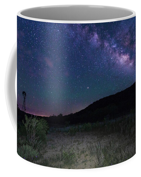 2018 Coffee Mug featuring the photograph Hill Country Milky Way by Erin K Images