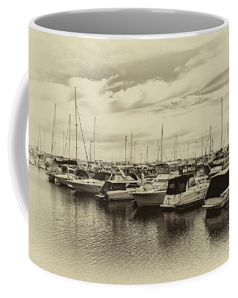 Nautical Coffee Mug featuring the photograph Hillarys Boat Harbour, Western Australia by Elaine Teague