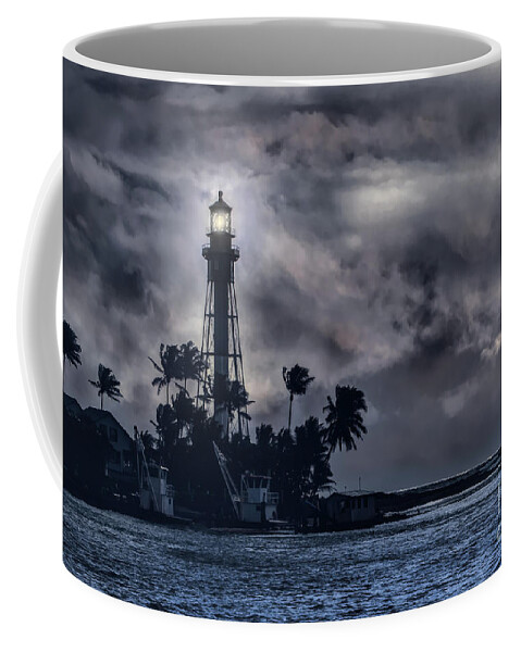 Hillsboro Coffee Mug featuring the photograph Hillsboro Lighthouse by Ed Taylor