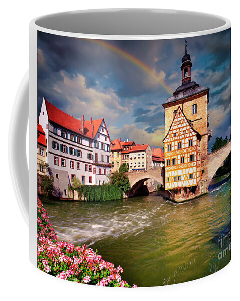 Nag884083c Coffee Mug featuring the photograph Historic Bamberg by Edmund Nagele FRPS