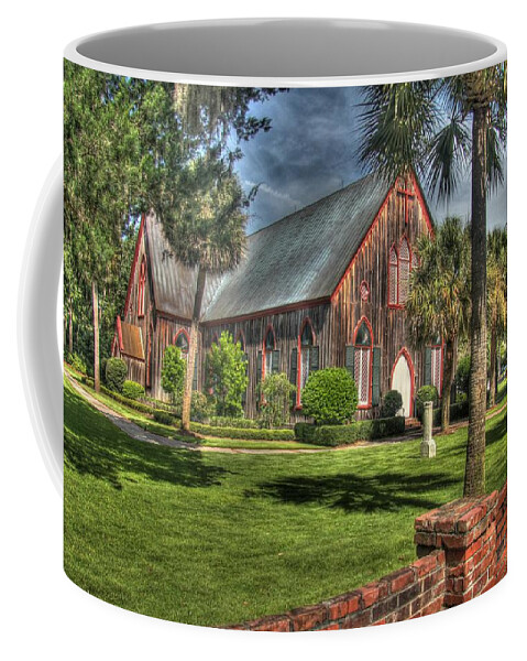 Churches Coffee Mug featuring the photograph Historic Church of the Cross by John Handfield