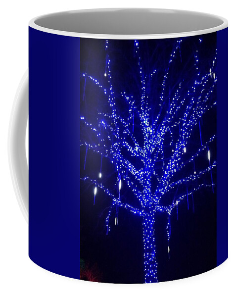 Holiday Coffee Mug featuring the photograph Holiday Tree by Brenna Woods