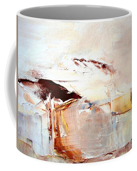 Viva Coffee Mug featuring the painting Homage to Gary Kendall  by VIVA Anderson