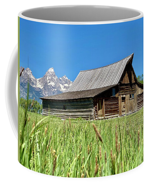 Barn Coffee Mug featuring the photograph Home on the Range by Devin Wilson