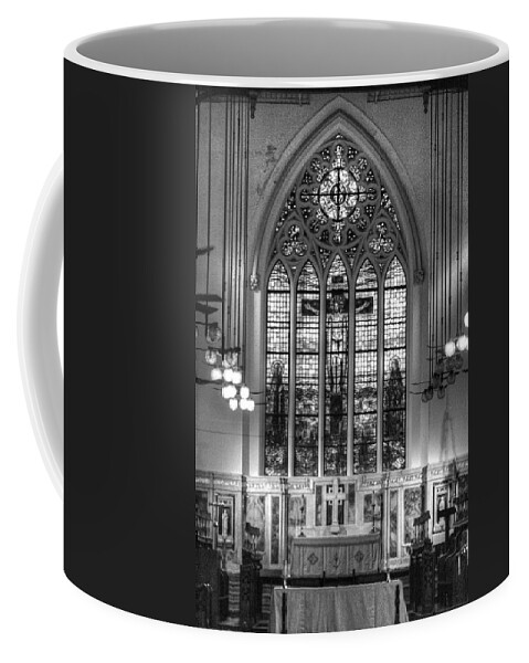 Saint John's Cathedral Coffee Mug featuring the photograph Hong Kong Church by Bill Hamilton