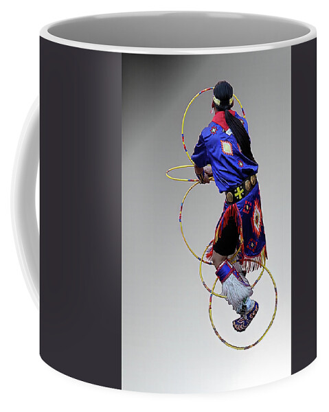  Coffee Mug featuring the photograph Hoop Dance by Al Judge