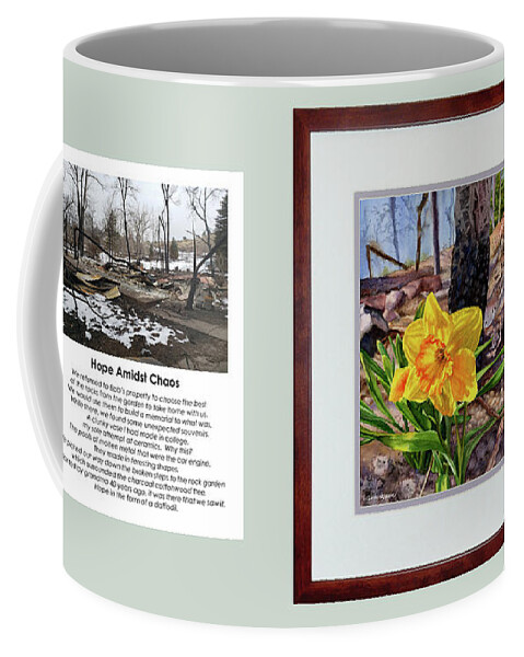 Marshall Coffee Mug featuring the photograph Hope Amidst Chaos with photo by Anne Gifford