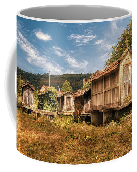 Horreo Coffee Mug featuring the photograph Horreo Galego by Micah Offman