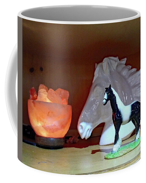 Horse Coffee Mug featuring the photograph Horse Art by Andrew Lawrence